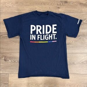 Delta Airlines Pride in Flight Navy T-Shirt